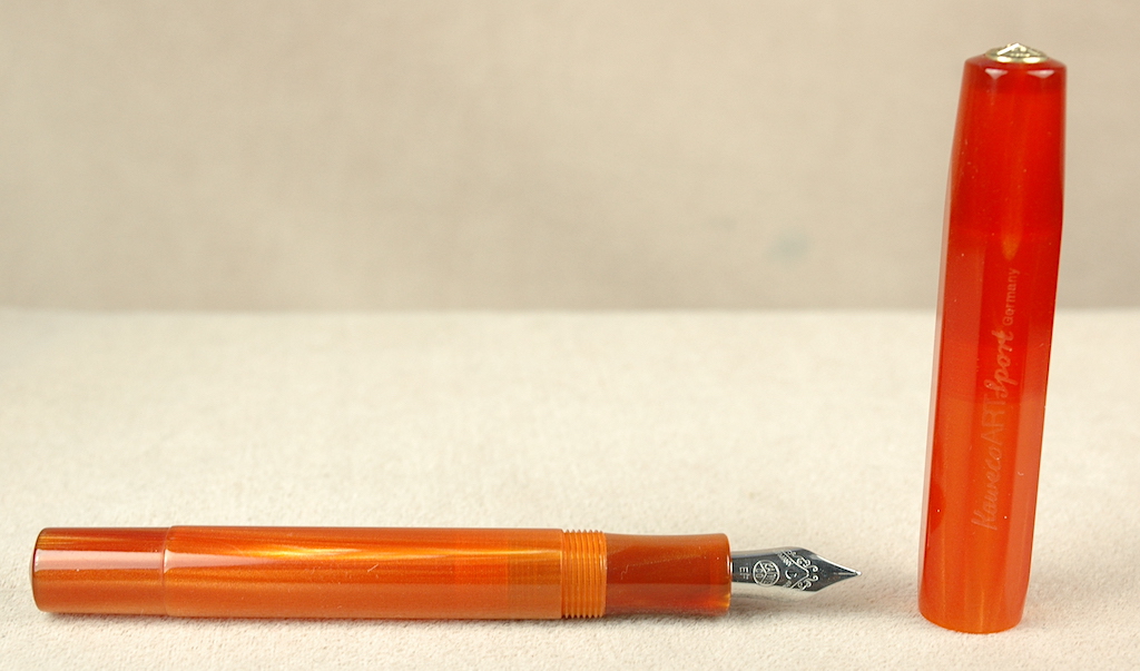 Pre-Owned Pens: 5487: Kaweco: Art Sport Permutt Orange